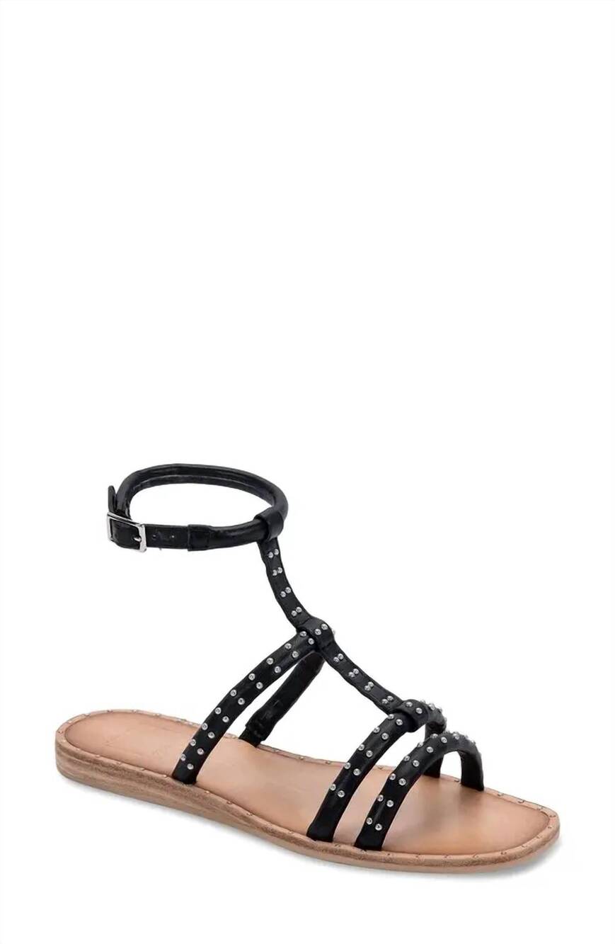NEW DOLCE VITA women's kole studded sandal in black